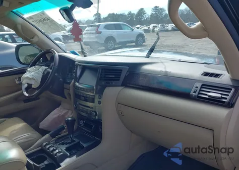 2011 Lexus Lx 570 из США, поврежденный, VIN JTJHY7AX3B4083481